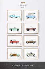 Pickup Truck Print Printable Art Trucks Print Kids Wall Decor Boys Toddler Boy Room Decor