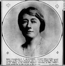 Mrs. Charles Seaverns (Mary Hillyer)
