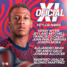 OFICIAL: Así sale #LaSele ante Bahamas 🇨🇷