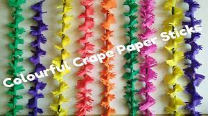 Wedding table decoration idea solid. A Very Beautiful Colourful Crape Paper Sticks Ganpati Decoration Ideas Youtube