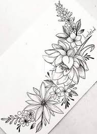 50 Ideas Flowers Tattoo Sketch Color For 2019 Color Flowers Ideas Sketch Tattoo In 2020 Flower Tattoo Drawings Beautiful Flower Tattoos Flower Art Drawing