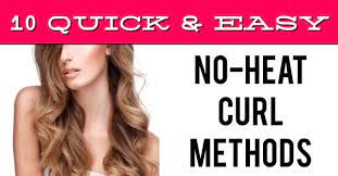 Once you get to the end of the section, secure it in place using a large hair clip or bobby pin. 10 Quick Easy No Heat Curl Methods It S A Love Love Thing