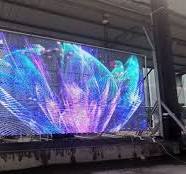 Outdoor Transparent Led Display ready to ship to Spain