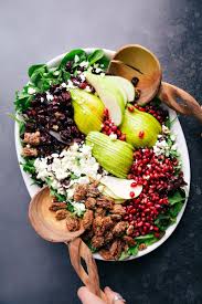 Pear Salad Perfect For The Holidays Chelsea S Messy Apron Pear Salad Pomegranate Salad Winter Salad Recipes
