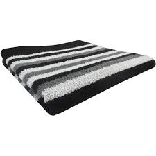 If you're a purist who loves classic terry, this white towel is for you. Mainstays Single Yarn Dyed Stripe Hand Towel Black Grey Walmart Com Walmart Com