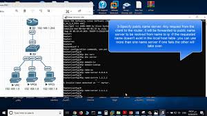 How To Configure Cisco Router As Dns Server Youtube