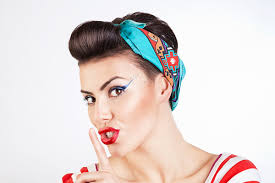 You can do a classic pin up style if your hair is shorter. 60 Pin Up Hairstyles Easy To Make For A Vintage Style Yve Style Com