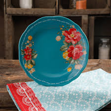 Online shopping for kitchen utensils & gadgets from a great selection at everyday low prices. The Pioneer Woman Vintage Floral 8 5 Teal Salad Plate 4 The Best New Spring Items From The Pioneer Woman S Walmart Collection Popsugar Food Photo 4