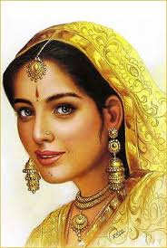 Anjana Designs Indian Women Painting Female Art Painting Rajasthani Painting