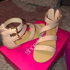 Shoe Dazzle Shoes Light Pink Sandals Poshmark