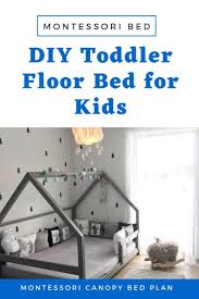 Hopefully this will let you choose your own adventure with this project. Montessori Bed Full Bed Plan Toddler Bed House Bed Frame Etsy Diy Toddler Bed Kids Bed Frames House Frame Bed