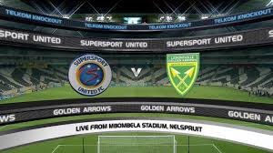 The arrow is completely golden and looks like a scepter. Telkom Knockout Qf Supersport United V Golden Arrows Highlights Youtube