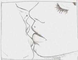 Drawn love wallpapers wallpaper cave. Kissing Kissing Drawing Love Drawings Couple Cute Couple Drawings
