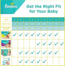 Diaper Change Baby Weight Chart Pampers Size Chart