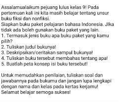 Contoh Cerita Fiksi Lengkap