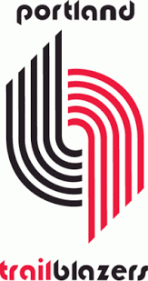 Portland trail blazers logo black and white Hardwood History Top 10 Retro Nba Aba Logos Of All Time Portland Trailblazers Trail Blazers Nba Logo