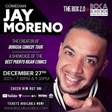 🔥 END THE YEAR WITH A LAUGH! 🔥 ​We're closing out 2025 with a massive  week of comedy at The Box 2.0! Check out the lineup and pick your night:  ​🎤 FRI |