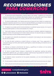 Evitemos entre todos la circulación del. Http Municipalidadsalta Gob Ar Wp Content Uploads 2020 05 Recomendaciones Comercios V5 Pdf