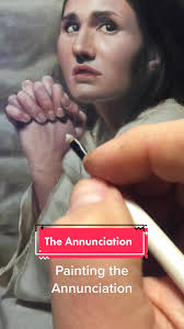 Annunciation Painting Arthur Hecker