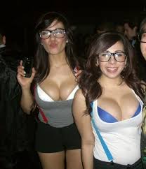 Glasses and Cleavage | Scrolller