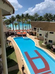Vue De La Piscine Du Balcon Picture Of Ambassador In Paradise Resort Boracay Tripadvisor