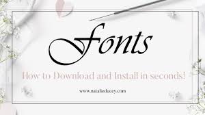 Fondfont is a website to look for fresh new high quality fonts that are free to download. How To Download And Install Beautiful Fonts In Seconds Natalie Ducey