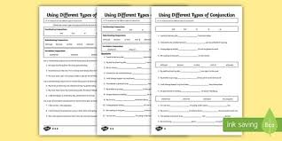 This Activity Pack Includes Three Differentiated Worksheets To Help Your Class Get To Grips Wit Verb Worksheets Correlative Conjunctions Conjunctions Worksheet