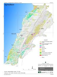 Lebanon is located in the central part of the lebanon valley, 26 miles (42 km) east of harrisburg and 29 miles (47 km) west of. Agricultural Map Of Lebanon Cnrs 2002 Download Scientific Diagram