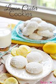 Lemon Cooler Cookies Bursting With Fresh Lemon Juice Lemon Zest And Real Butter And Coated In Lemon Infus Lemon Desserts Lemon Dessert Recipes Fun Cookies