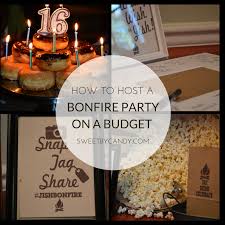 Teenage Party Outdoor Birthday Party Decoration Ideas For Adults Planning A 16th Birthday Party For A Teenager Can Be Challenging My Son Really Wanted To Celebrate Bonfire Party Birthday Party For Teens 16th Birthday Party