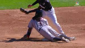 Michael martinez is a utility player who made his major league debut with the philadelphia phillies as a centerfielder in 2011. With Coco Crisp Batting Michael Martinez Steals 1 2nd Base 09 15 2016 Mlb Com
