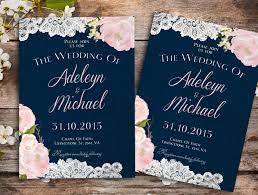 Navy Blue Blush Pink Wedding Invitation Printable Country Wedding Floral Wedding Blush Wedding Invitations Navy Wedding Invitations Pink Wedding Invitations
