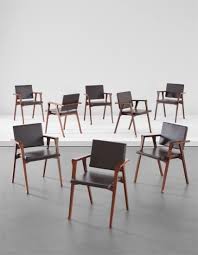 Width 560 mm height 770 mm depth 550 mm height of armrests 630 mm height of seat 450 mm. Phillips Franco Albini Eight Luisa Armchairs 1950s Design New York Tuesday June 5 2018 Lot 132