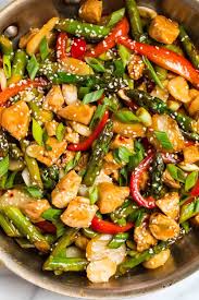 Healthy Teriyaki Chicken Stir Fry Made With Chicken Veggies And Homemade Teriyaki Stir Fry Recipes Chicken Healthy Chicken Stir Fry Frozen Vegetable Recipes