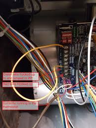 Set the heat anticipator for your system. How To Hook Up New 5 Wire Hvac Cable To Newer Hvac Unit With Only 2 Wires Coming From It With Photos Home Improvement Stack Exchange