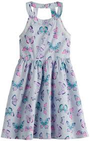 Girls 4 12 Sonoma Goods For Life Print Halter Dress Little Girl Summer Dresses Girl Outfits Kids Dress