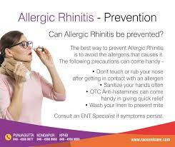 Dr.rao's Ent Super Speciality International Hospital - Can Allergic Rhinitis  Can Be Prevented? Here Are Some Handy Tips To Save Your Day. | Facebook