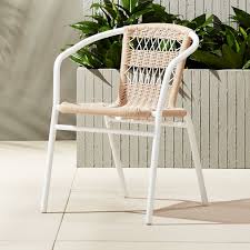 Rex Woven Cafe Chair Reviews Cb2 Modern Outdoor Chairs Lounge Chair Outdoor Modern Outdoor Dining Furniture