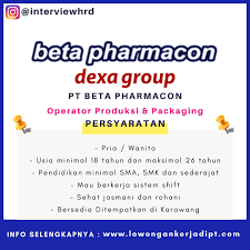 Marketingtracer seo dashboard, created for webmasters and agencies. Lowongan Kerja Pt Beta Pharmacon Via Info Loker Cikarang Facebook