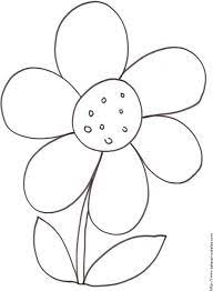 coloriage et dessins gratuits marguerite facilement dessinee a imprimer fleur colorier 50e anniversaire