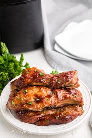 Set the air fryer to a temperature of 400°f and the time to about 21 minutes. Air Fryer Country Style Ribs Air Frying Foodie