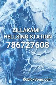 Roblox 52 anime decal codes! Zillakami Hellsing Station Roblox Id Roblox Music Codes Roblox Laugh Track Nightcore