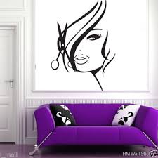 الجمال صالون فتاة للإزالة ملصقات الحائط الفينيل صائق للمنزل أو صالون تجميل Diy ورق الحائط الحجم 40 55 سنتيمتر Vinyl Decal For Homebeauty Salon Aliexpress