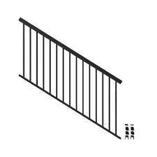 The hole spacing for the systems is the same. Black Deck Railing Systems Deck Railings The Home Depot