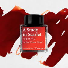 Wearingeul A Study in Scarlet Bottled Ink - 30 ml