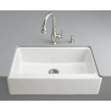 cast iron farmhouse sinks & apron front