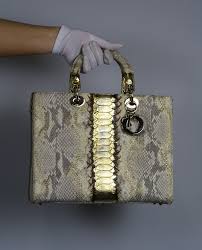 Lady Dior Royal Python