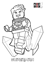 Point Brick Blog Disegni Da Colorare Lego Dc Batman V Superman