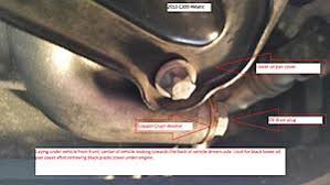 I assumed the drain plug since he recently changed the oil and is now noticing a leak (presumably from the drain plug). Engine Oil Drain Plug Torque Mbworld Org Forums