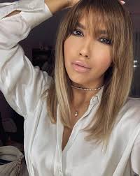 You can also get a very great style by using your long and layered hair messy. 50 Best Hairstyles With Bangs For 2021